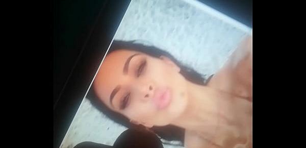  Cum Tribute Kim Kardashian